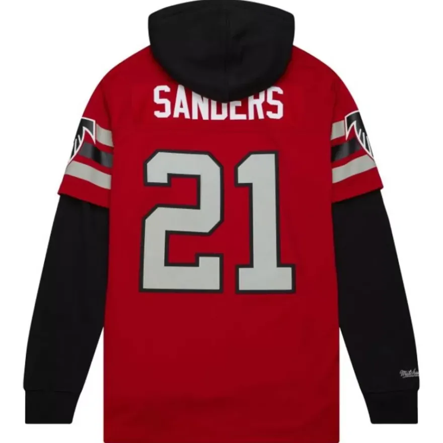 Mitchell & Ness Nfl Legacy-Just Don Legacy Hoodie Jersey Atlanta Falcons Deion Sanders