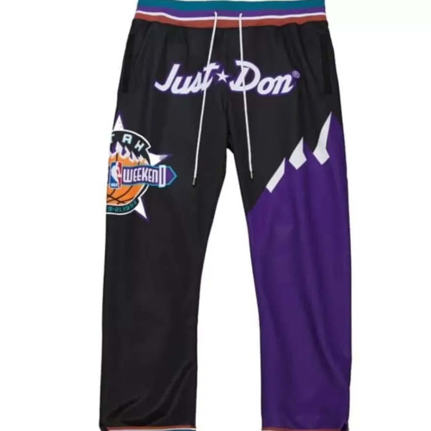 Mitchell & Ness Just Don-Just Don Utah Jazz Warm Up Pants Nba All Star 1993-94