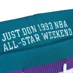Mitchell & Ness Just Don-Just Don Utah Jazz Warm Up Pants Nba All Star 1993-94