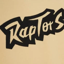 Mitchell & Ness Hoodies & Sweatshirts-Khaki Black Hoodie Toronto Raptors