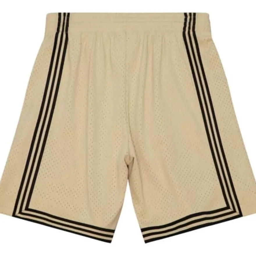 Mitchell & Ness Shorts-Khaki Black Swingman Los Angeles Lakers 1996-97 Shorts