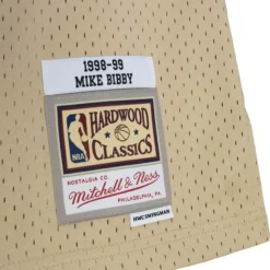 Mitchell & Ness Nba Swingman-Khaki Black Swingman Mike Bibby Vancouver Grizzlies 1998-99 Jersey