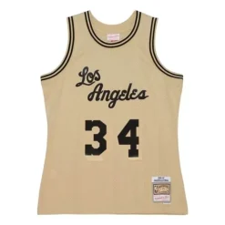 Mitchell & Ness Nba Swingman-Khaki Black Swingman Shaquille O'Neal Los Angeles Lakers 1996-97 Jersey