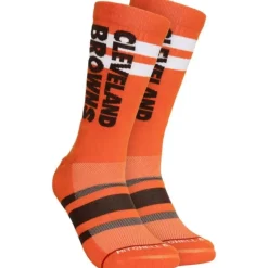 Mitchell & Ness Accessories-Lateral Crew Socks Cleveland Browns
