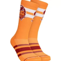 Mitchell & Ness Accessories-Lateral Crew Socks Tampa Bay Buccaneers