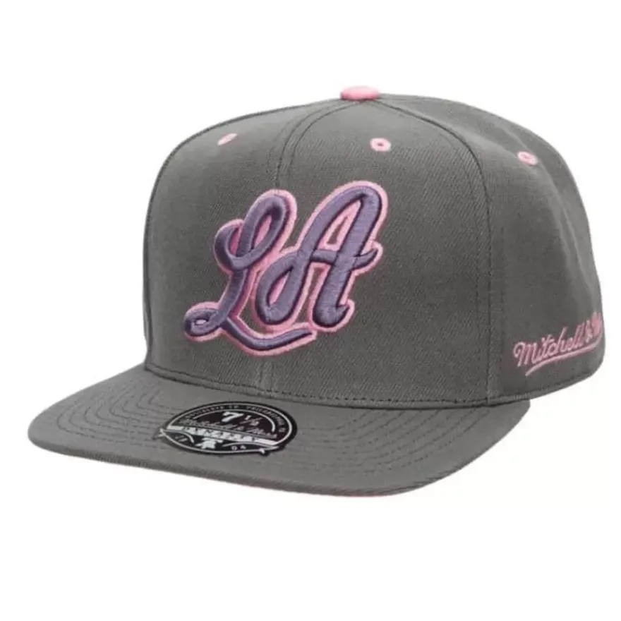 Mitchell & Ness Fitted-Lavender Dreams Fitted Hwc Los Angeles Lakers