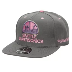 Mitchell & Ness Fitted-Lavender Dreams Fitted Hwc Seattle Supersonics