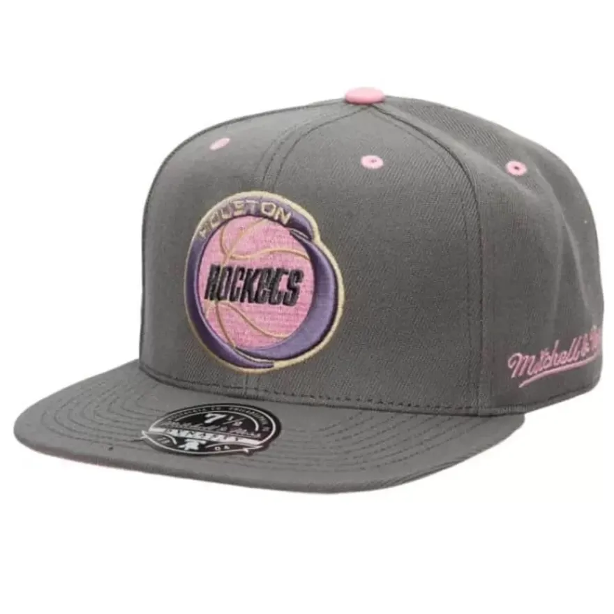 Mitchell & Ness Fitted-Lavender Dreams Fitted Hwc Houston Rockets