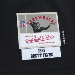 Mitchell & Ness Nfl Legacy-Legacy Brett Favre Atlanta Falcons Dark 1991 Jersey