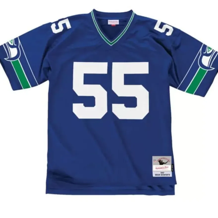 Mitchell & Ness Nfl Legacy-Legacy Brian Bosworth Seattle Seahawks 1987 Jersey