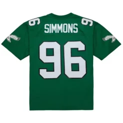 Mitchell & Ness Nfl Legacy-Legacy Clyde Simmons Philadelphia Eagles Dark 1990 Jersey