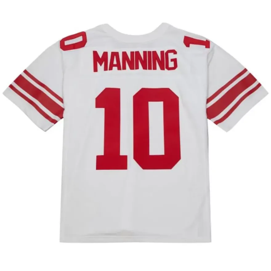 Mitchell & Ness Nfl Legacy-Legacy Eli Manning New York Giants White 2007 Jersey