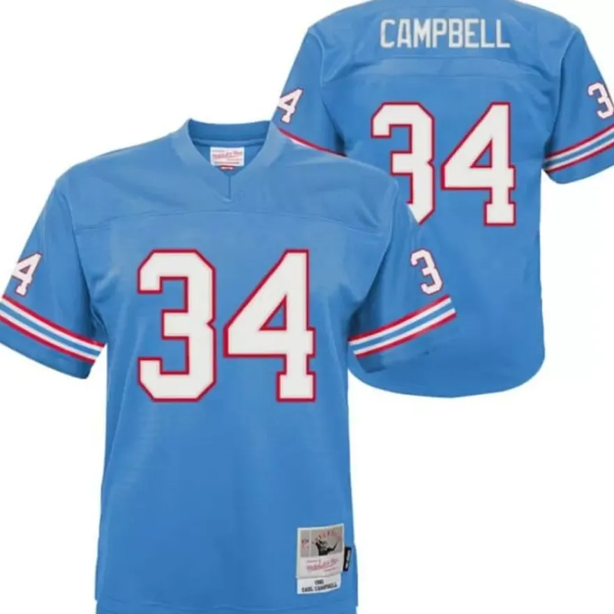 Mitchell & Ness Big Kids-Legacy Jersey Houston Oilers 1980 Earl Campbell