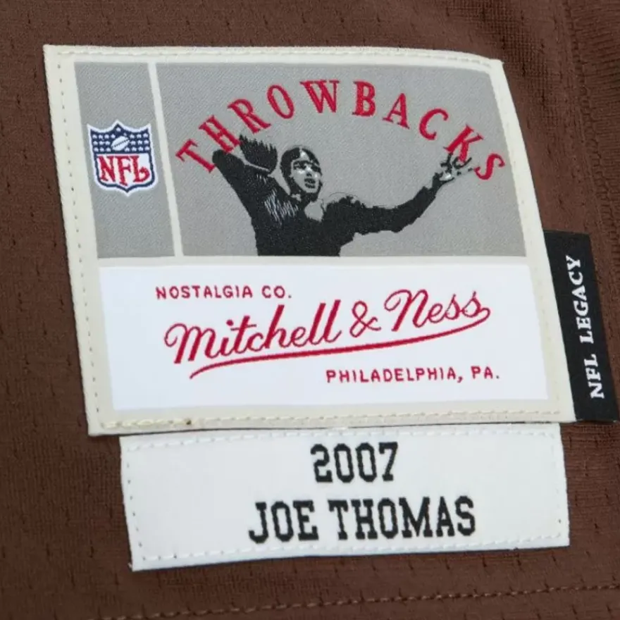 Mitchell & Ness Nfl Legacy-Legacy Joseph Thomas Cleveland Browns Dark 2007 Jersey