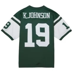 Mitchell & Ness Nfl Legacy-Legacy Keyshawn Johnson New York Jets Dark 1998 Jersey