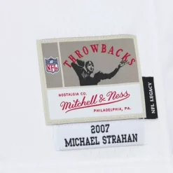 Mitchell & Ness Nfl Legacy-Legacy Michael Strahan New York Giants White 2007 Jersey