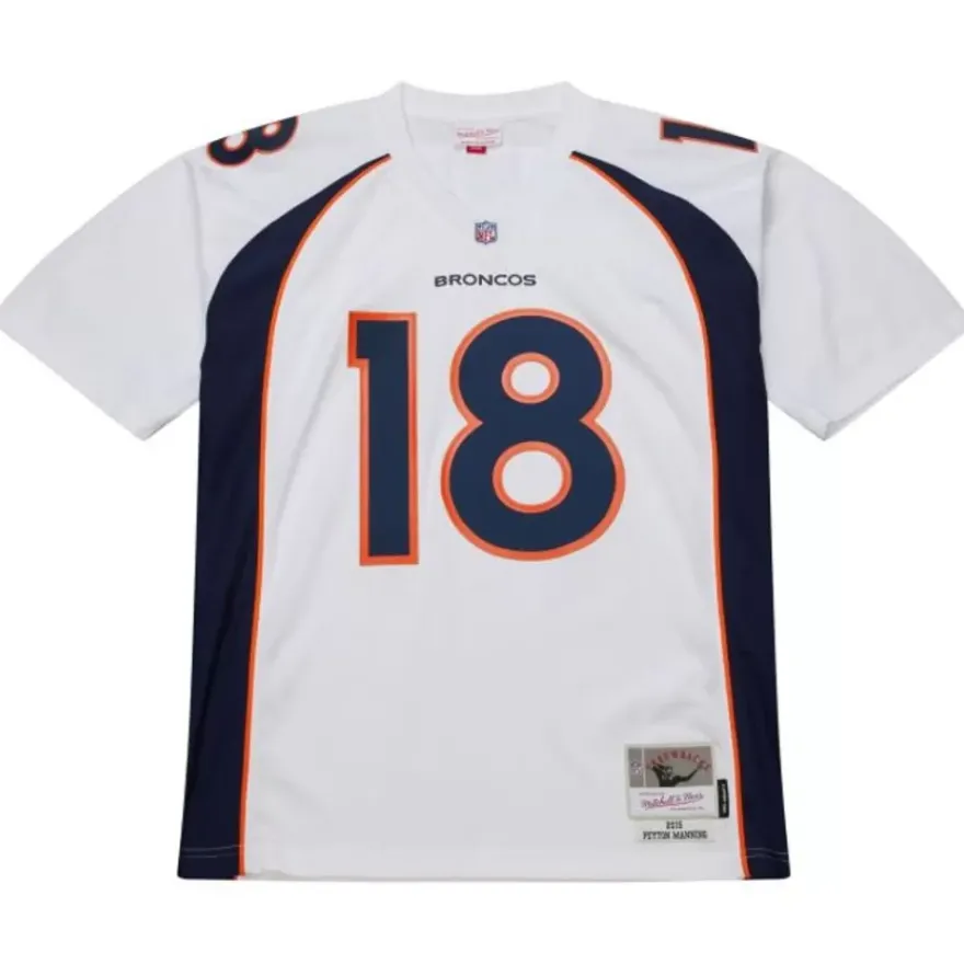 Mitchell & Ness Nfl Legacy-Legacy Peyton Manning Denver Broncos White 2015 Jersey
