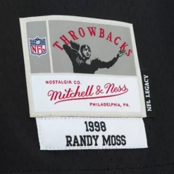 Mitchell & Ness Nfl Legacy-Legacy Randy Moss Minnesota Vikings 1998 Bo Tonal Jersey