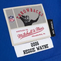 Mitchell & Ness Nfl Legacy-Legacy Reggie Wayne Indianapolis Colts 2006 Jersey
