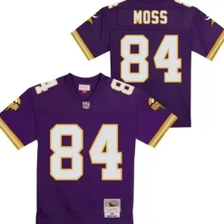 Mitchell & Ness Big Kids-Legacy Retired Player Randy Moss Minnesota Vikings Jersey