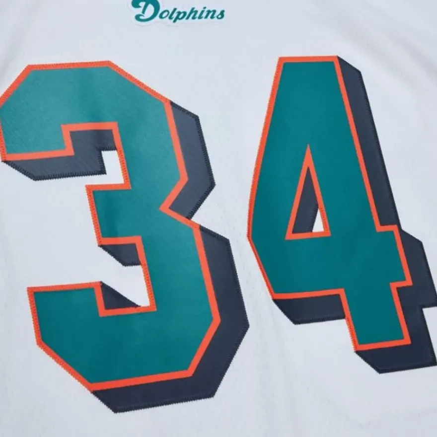Mitchell & Ness Nfl Legacy-Legacy Ricky Williams Miami Dolphins White 2002 Jersey