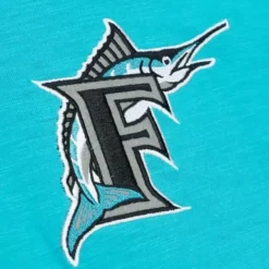 Mitchell & Ness T-Shirts & Tops-Legendary Slub Henley Florida Marlins