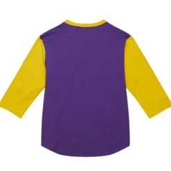 Mitchell & Ness T-Shirts & Tops-Legendary Slub Henley Louisiana State University