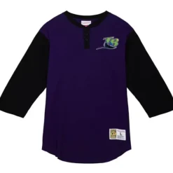Mitchell & Ness T-Shirts & Tops-Legendary Slub Henley Tampa Bay Rays