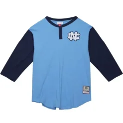 Mitchell & Ness T-Shirts & Tops-Legendary Slub Henley University Of North Carolina