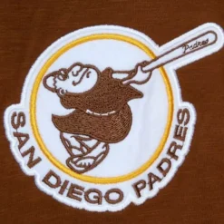 Mitchell & Ness T-Shirts & Tops-Legendary Slub Long Sleeve Hoodie San Diego Padres