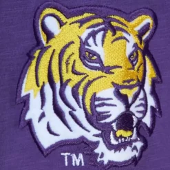 Mitchell & Ness T-Shirts & Tops-Legendary Slub Long Sleeve Hoodie Louisiana State University