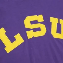 Mitchell & Ness T-Shirts & Tops-Legendary Slub Long Sleeve Hoodie Louisiana State University