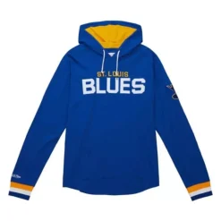 Mitchell & Ness Hoodies & Sweatshirts-Legendary Slub Long Sleeve Hoodie St. Louis Blues