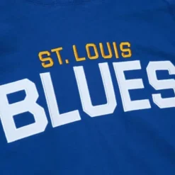 Mitchell & Ness Hoodies & Sweatshirts-Legendary Slub Long Sleeve Hoodie St. Louis Blues