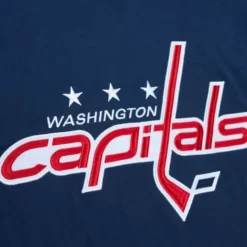 Mitchell & Ness Hoodies & Sweatshirts-Legendary Slub Long Sleeve Hoodie Washington Capitals