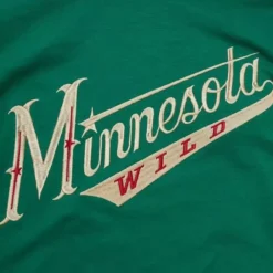 Mitchell & Ness Hoodies & Sweatshirts-Legendary Slub Long Sleeve Hoodie Minnesota Wild