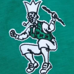 Mitchell & Ness T-Shirts & Tops-Legendary Slub Long Sleeve Hoodie Boston Celtics