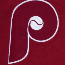 Mitchell & Ness T-Shirts & Tops-Legendary Slub Long Sleeve Hoodie Philadelphia Phillies