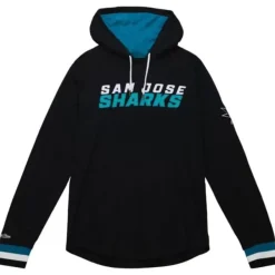 Mitchell & Ness Hoodies & Sweatshirts-Legendary Slub Long Sleeve Hoodie San Jose Sharks