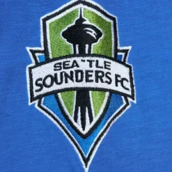 Mitchell & Ness T-Shirts & Tops-Legendary Slub Long Sleeve Hoodie Seattle Sounders Fc
