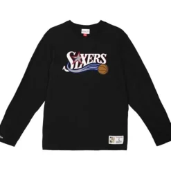 Mitchell & Ness T-Shirts & Tops-Legendary Slub Longsleeve Philadelphia 76Ers