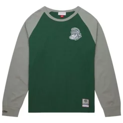 Mitchell & Ness T-Shirts & Tops-Legendary Slub Ls Tee Michigan State University