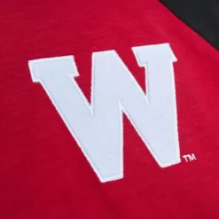 Mitchell & Ness T-Shirts & Tops-Legendary Slub Ls Tee University Of Wisconsin - Madison