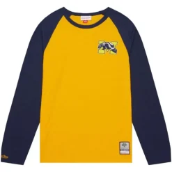 Mitchell & Ness T-Shirts & Tops-Legendary Slub Ls Tee University Of Michigan