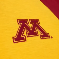 Mitchell & Ness T-Shirts & Tops-Legendary Slub Ls Tee University Of Minnesota