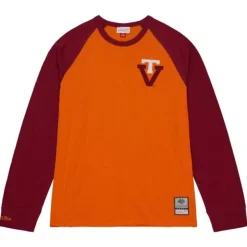 Mitchell & Ness T-Shirts & Tops-Legendary Slub Ls Tee Virginia Tech