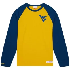 Mitchell & Ness T-Shirts & Tops-Legendary Slub Ls Tee West Virginia University