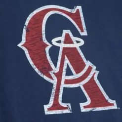 Mitchell & Ness T-Shirts & Tops-Legendary Slub S/S Tee California Angels