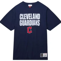 Mitchell & Ness T-Shirts & Tops-Legendary Slub Ss Tee Cleveland Guardians
