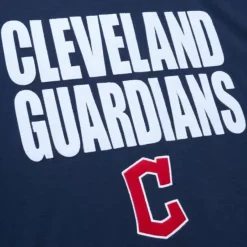 Mitchell & Ness T-Shirts & Tops-Legendary Slub Ss Tee Cleveland Guardians